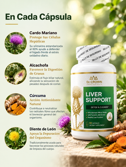 Liver Support® - Detox & Cleanse | DESINTOXICA TU CUERPO